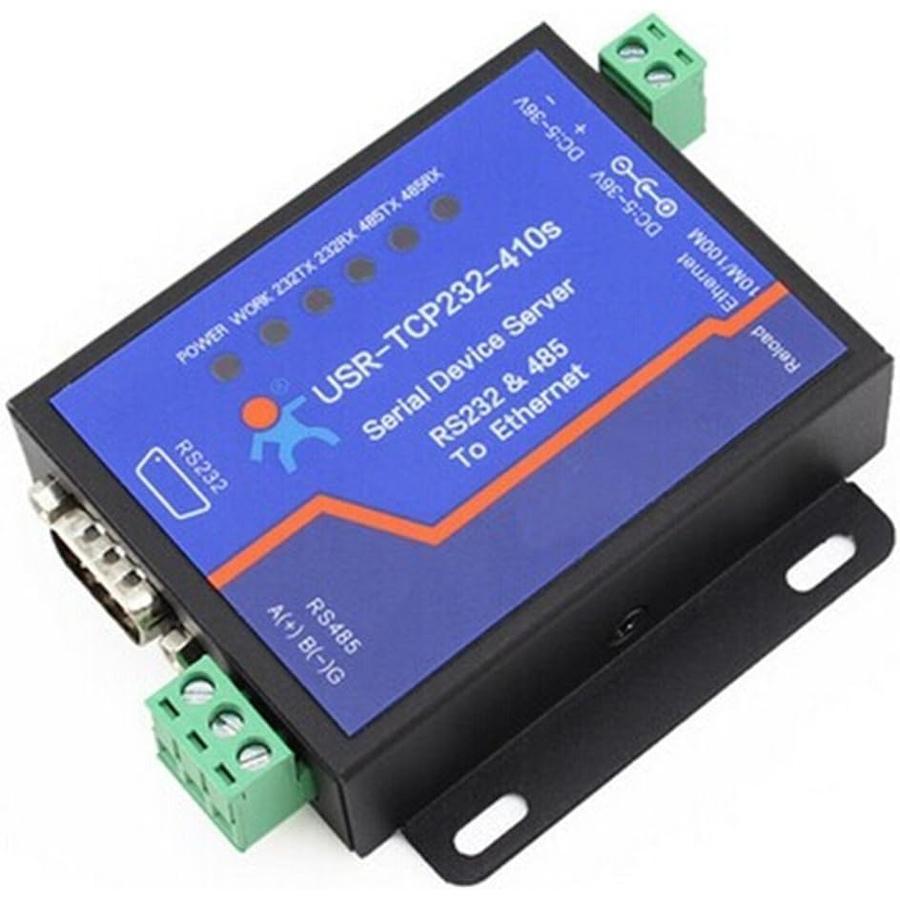 USR-TCP232-410S RS232 / RS485 Serial to Ethernet Adapter/IP Device Server Ethernet Converter Support