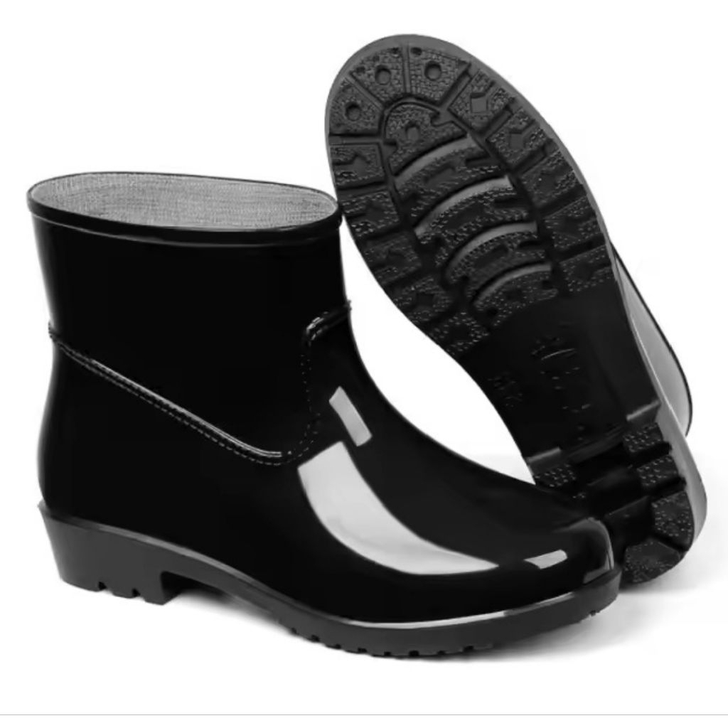 EXCLUSIVE SEPATU BOTS WANITA Sepatu Boots Korea Wanita Anti Air Kekinian Sepatu Anti Lumpur Sepatu