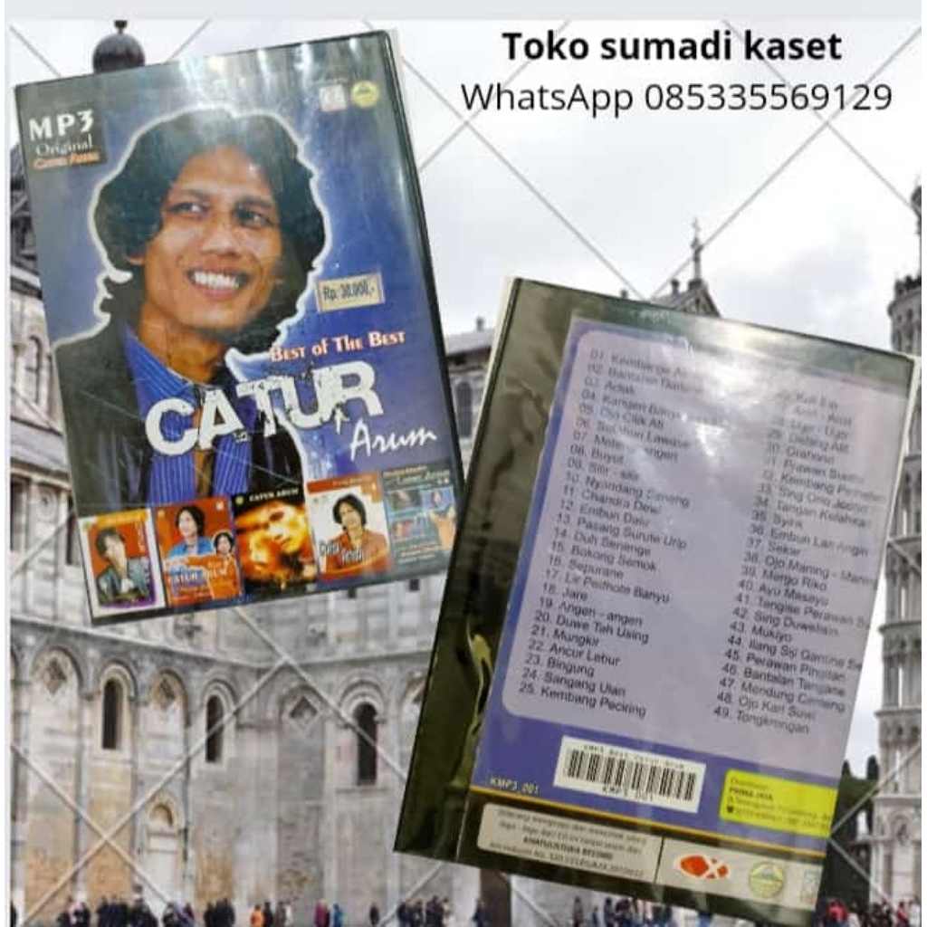 CD audio MP3 kendang kempul Banyuwangi catur Arum