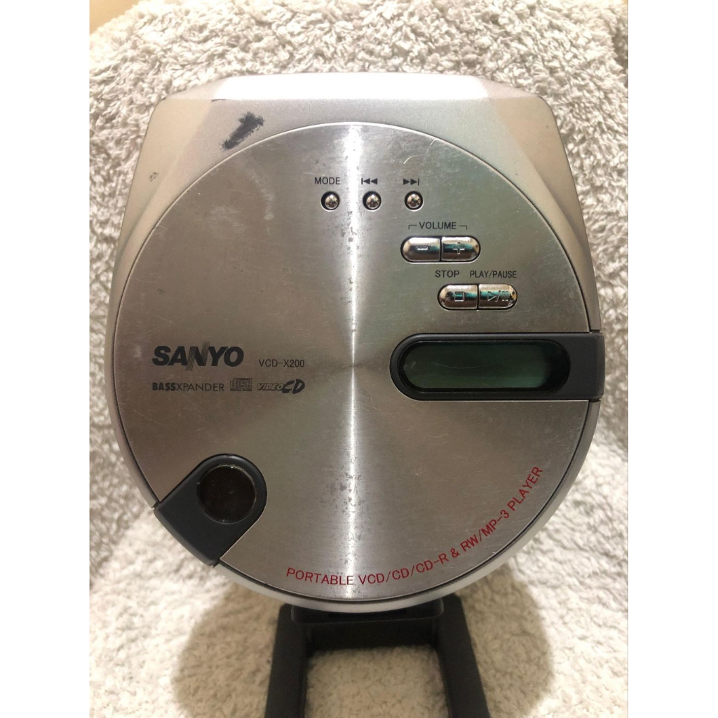 Discman sanyo vcd-x200 portable vcd