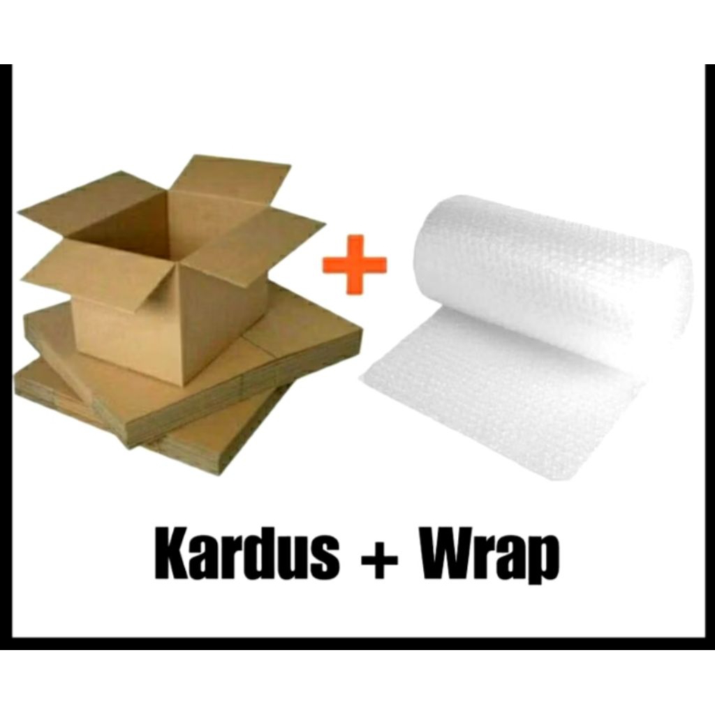 

packing tambahan exstra aman di perjalanan full dus+bublewrap