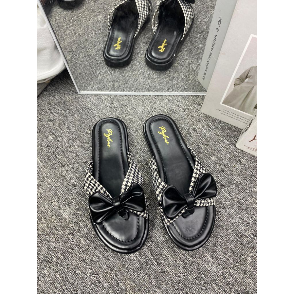 Sandal wanita model terbaru 2025 korean style kekinian sandal platform