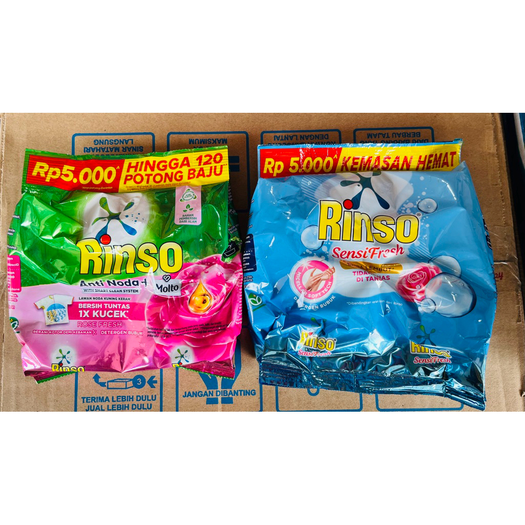 RINSO DETERJEN BUBUK KEMASAN 5000
