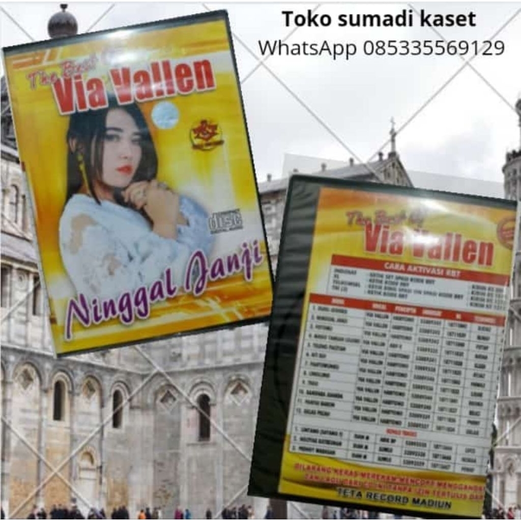 CD audio dangdut koplo via Vallen ninggal janji