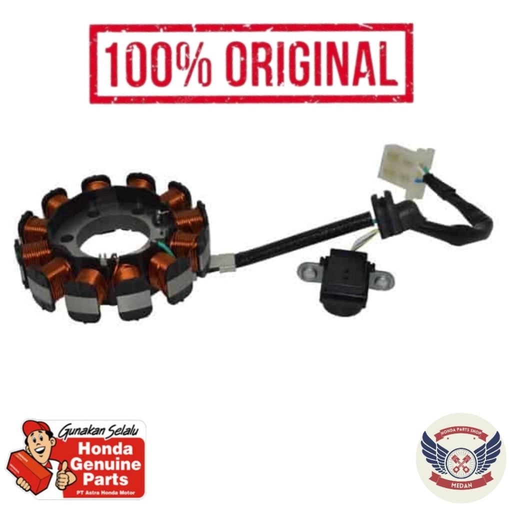 31120K41N01 Spull Spul Magnit Magnet Stator Comp - Supra X 125 Injeksi FI K41 , Blade 125 FI