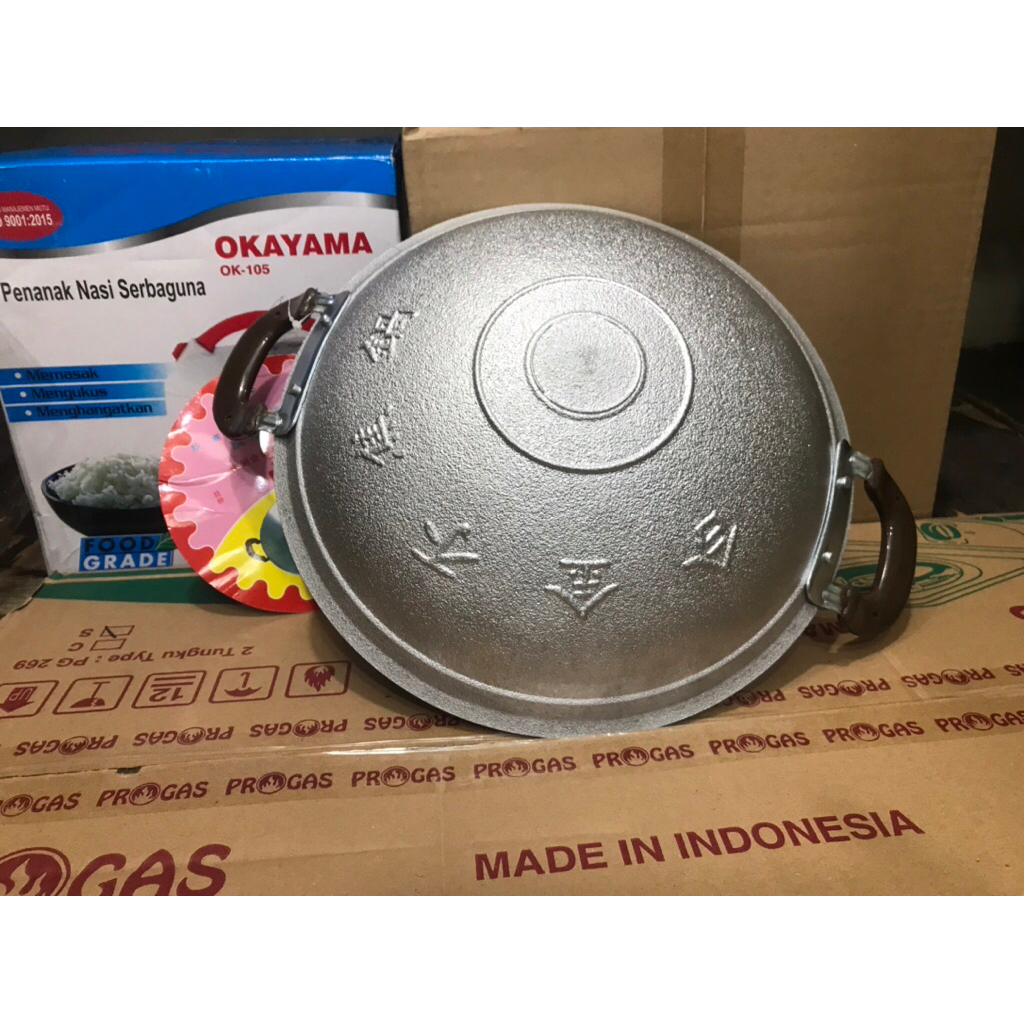 wajan Taiwan 27 cm originale anti lengket tebal