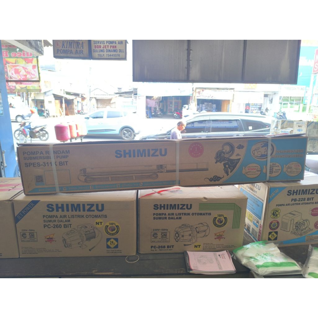 Pompa Rendam Shimizu SATELIT SPES-311 K BIT