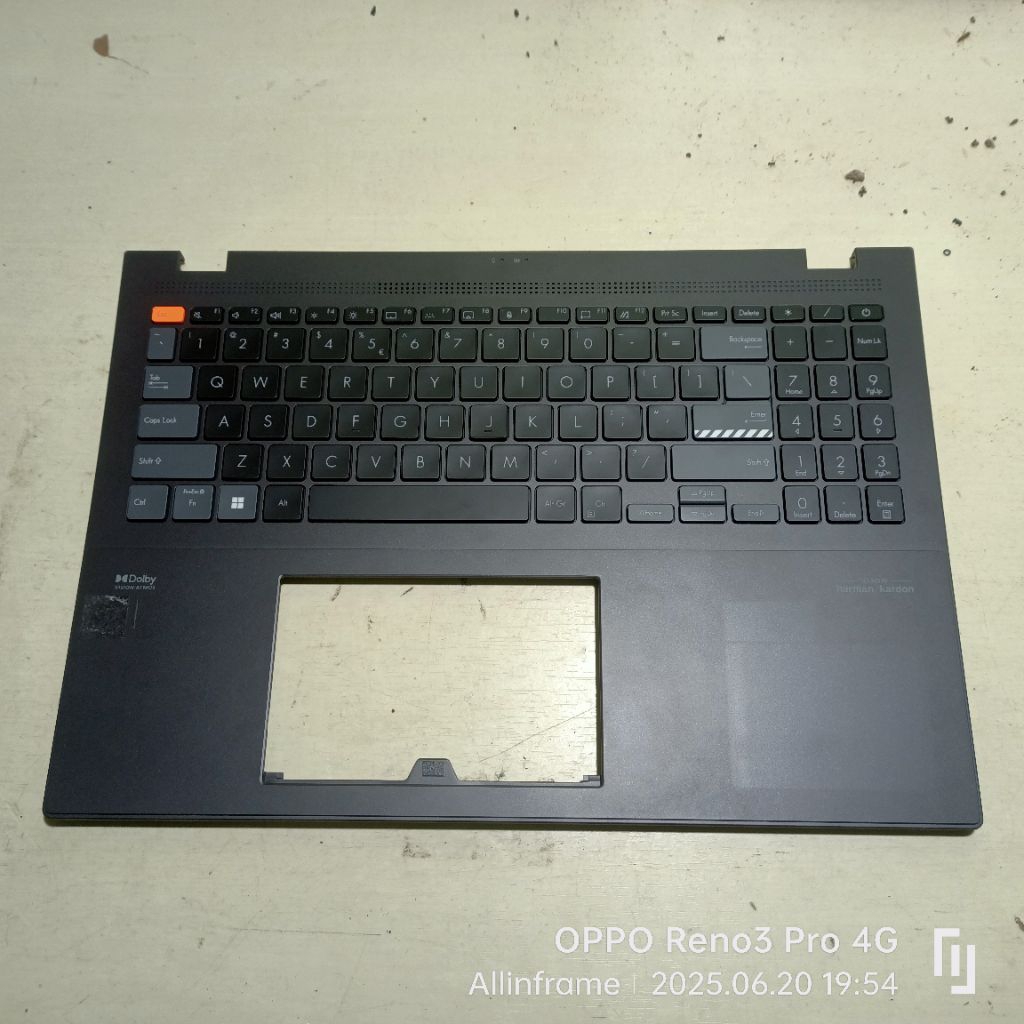FRAME Keyboard LAPTOP Asus VivoBook Pro 16X K6604 / K6604J / K6604JV 3D OLED