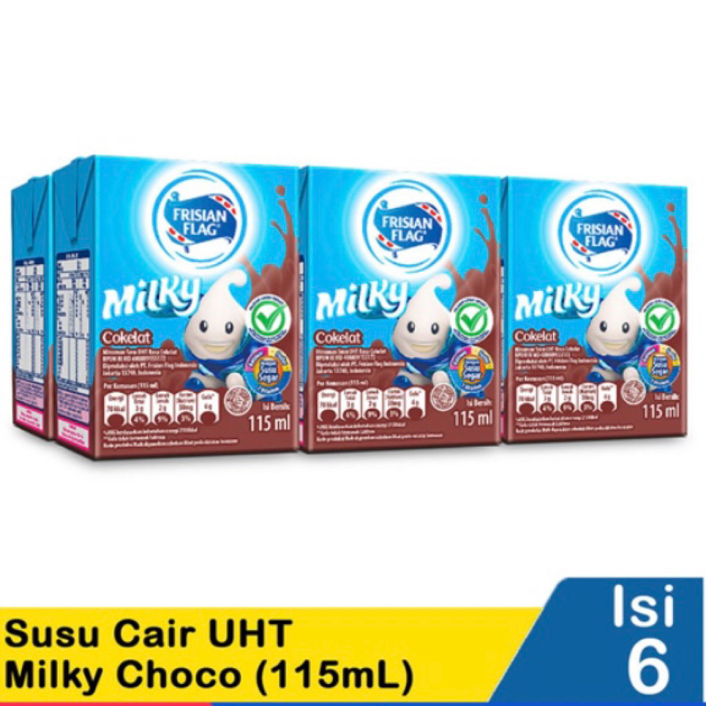 

FRISIAN FLAG SUSU CAIR UHT 6x115ml bandded