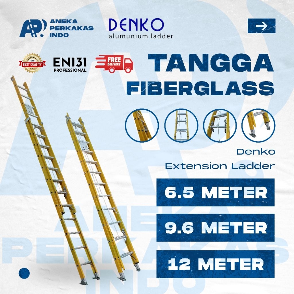 Tangga Fiberglas(Denko) | Extension Ladder