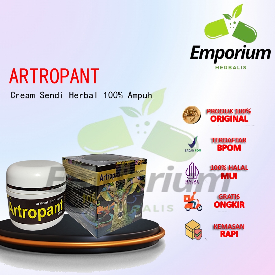 ARTROPANT ASLI ORIGINAL CREAM SENDI 100% AMPUH BPOM