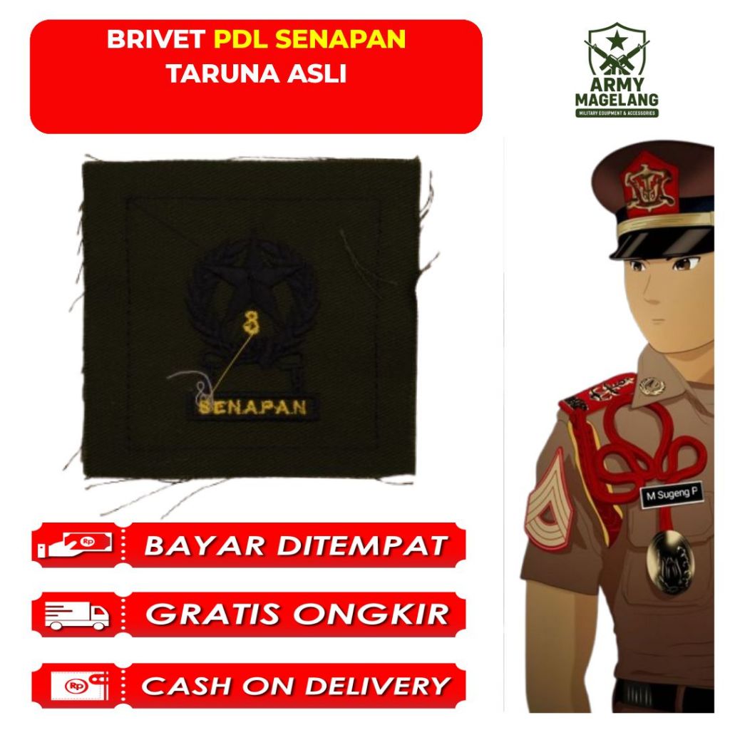 BRIVET PDL SENAPAN 3 TARUNA ASLI