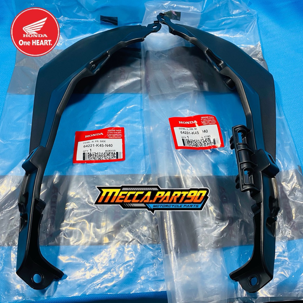 Cover Sambungan Body Samping Depan (Cowl R L FR Side) – New CBR 150R K45G Original