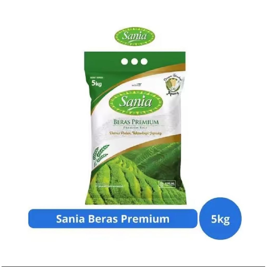 

Beras Premium Sania 5Kg Beras Sehat Kualitas terjamin