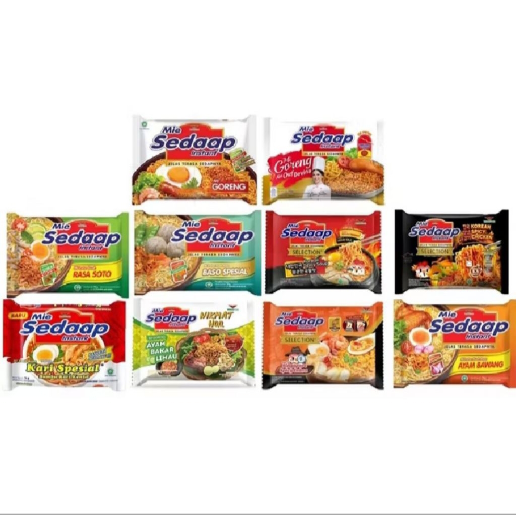 

Ygshop17 Mie Sedaap All Varian 1 Dus Bisa Mix / Campur 40 Pcs