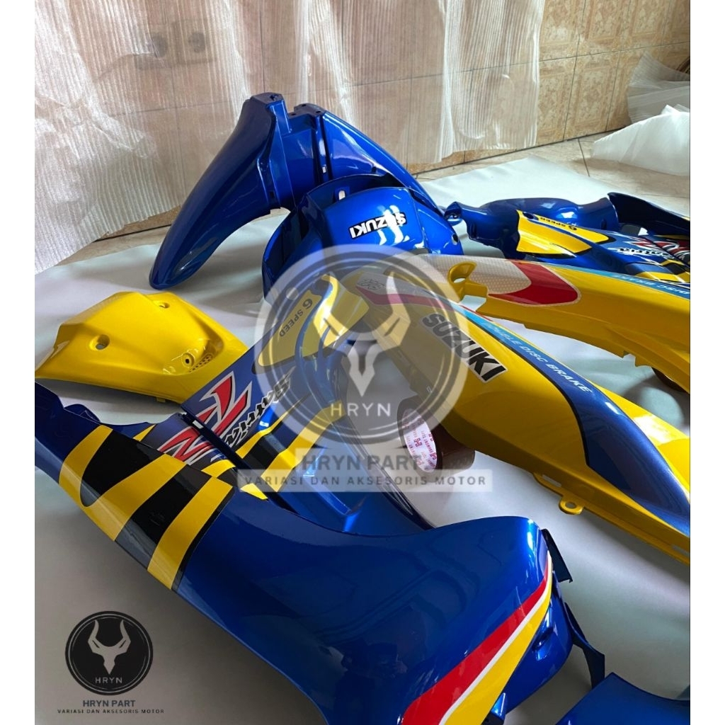 bodi halus fullset satria lumba-bodi set satria lumba-bodi set satria lumba biru kuning