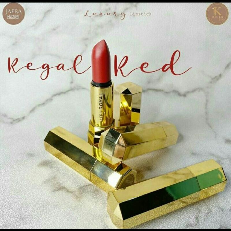 Jafra Regal Red Lipstick Matte