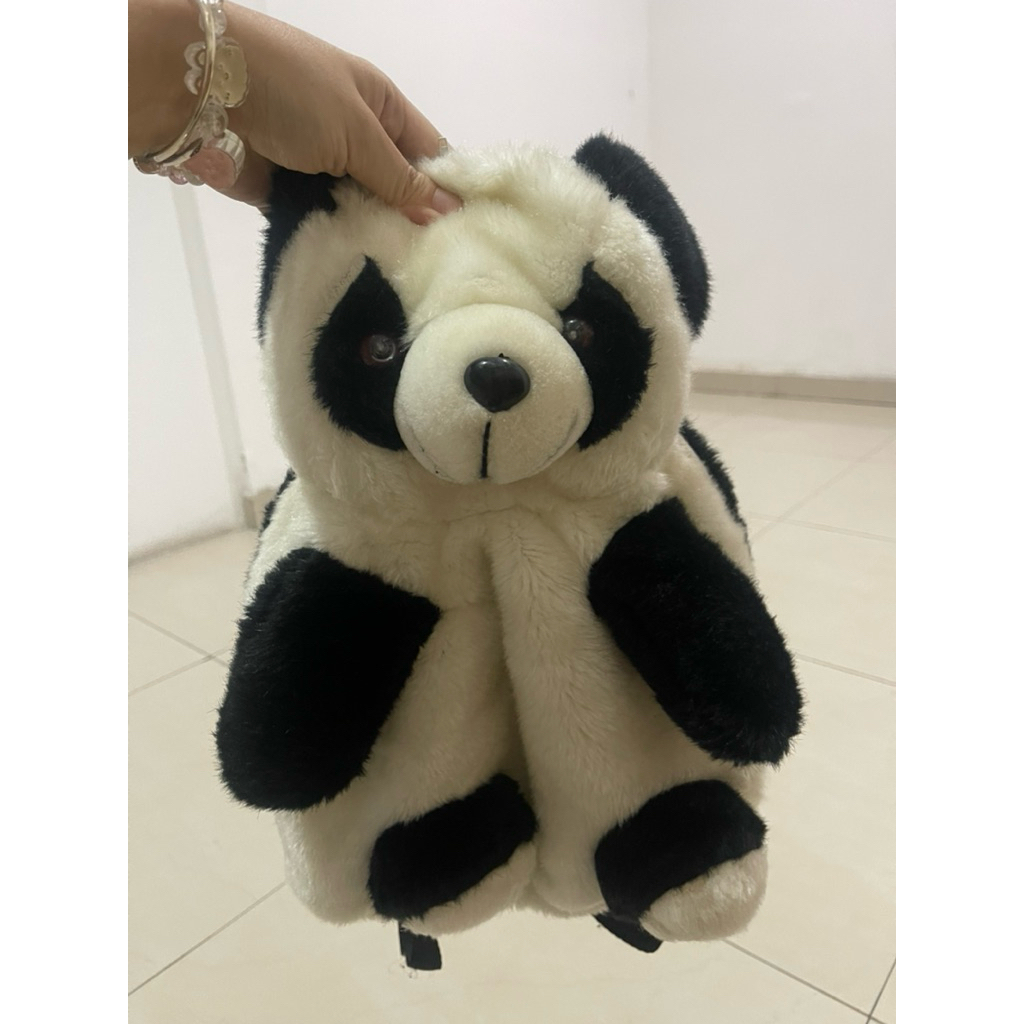 tas boneka panda preloved