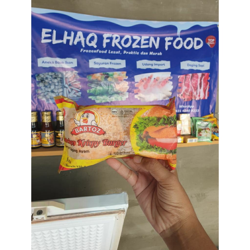 

Bartoz Crispy Burger Bubble 330gram