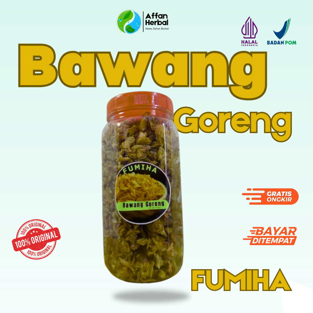 

Bawang Goreng Renyah & Gurih – Kemasan 200 Gram