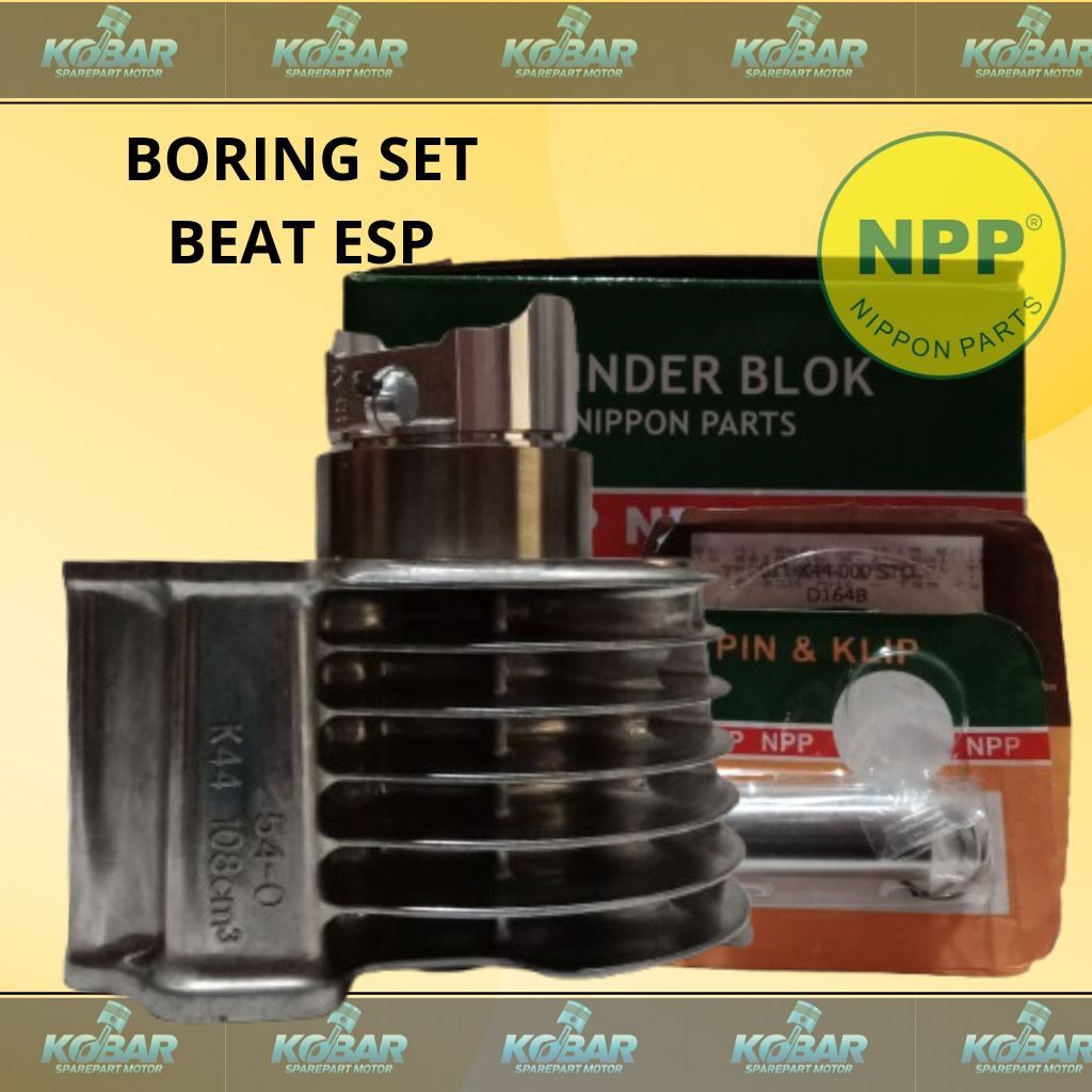 NPP- BORING SET/BLOK SEHER KOMPLIT BEAT ESP/ BEAT ECO/ BEAT DIGITAL/ BEAT STREET ESP/ BEAT POP/ SCOO