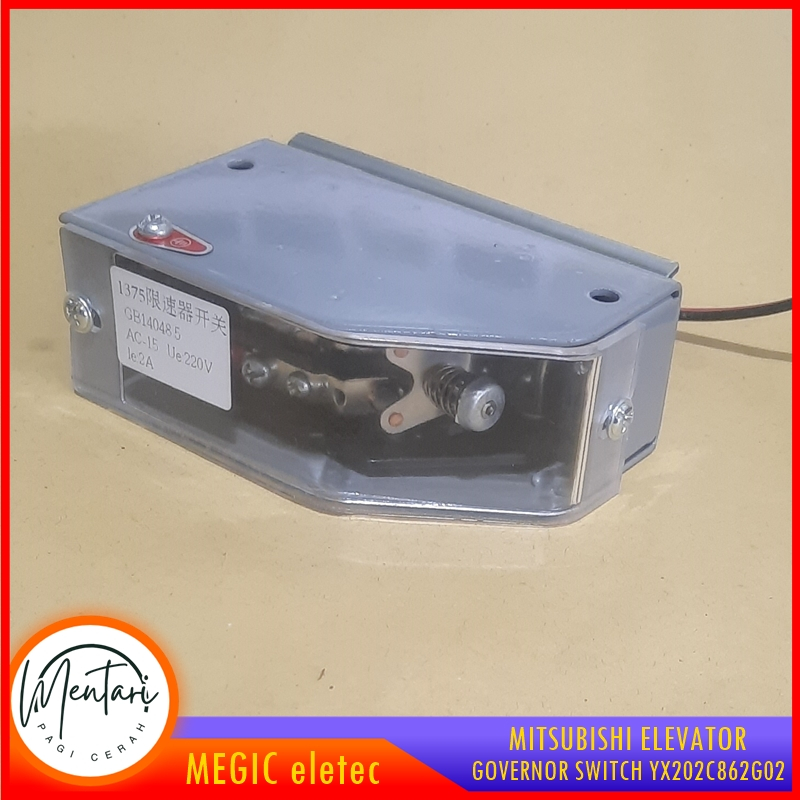 Elevator Governor Switch 1375 Mitsubishi Elevator Speed Limiter Switch Overspeed Limit Switch Lift