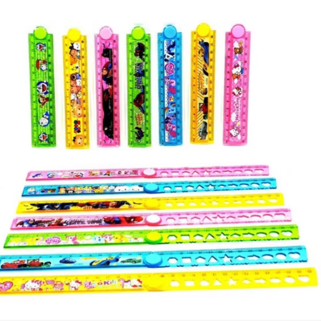 

Penggaris fancy penggaris lipat penggaris karakter 30cm