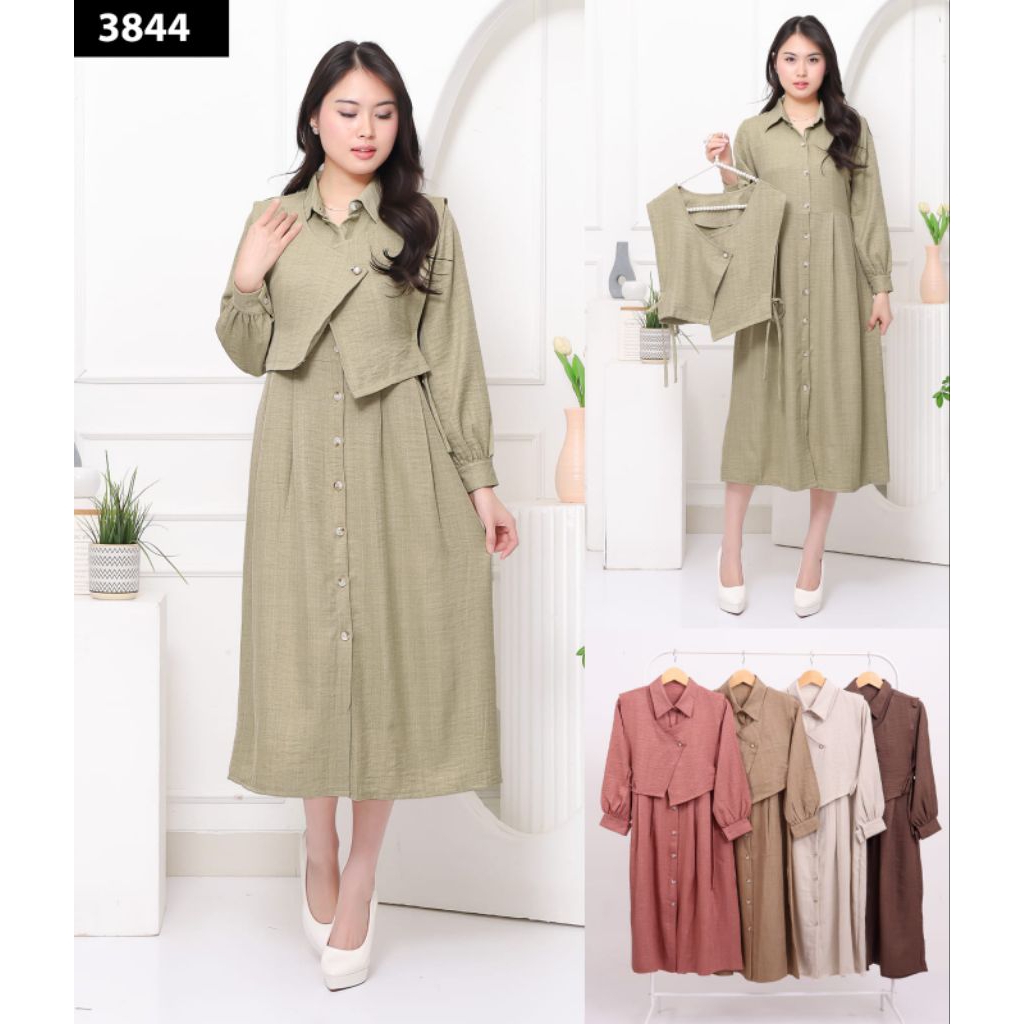 Jisoo Midi Dress | Linen Midi Dress