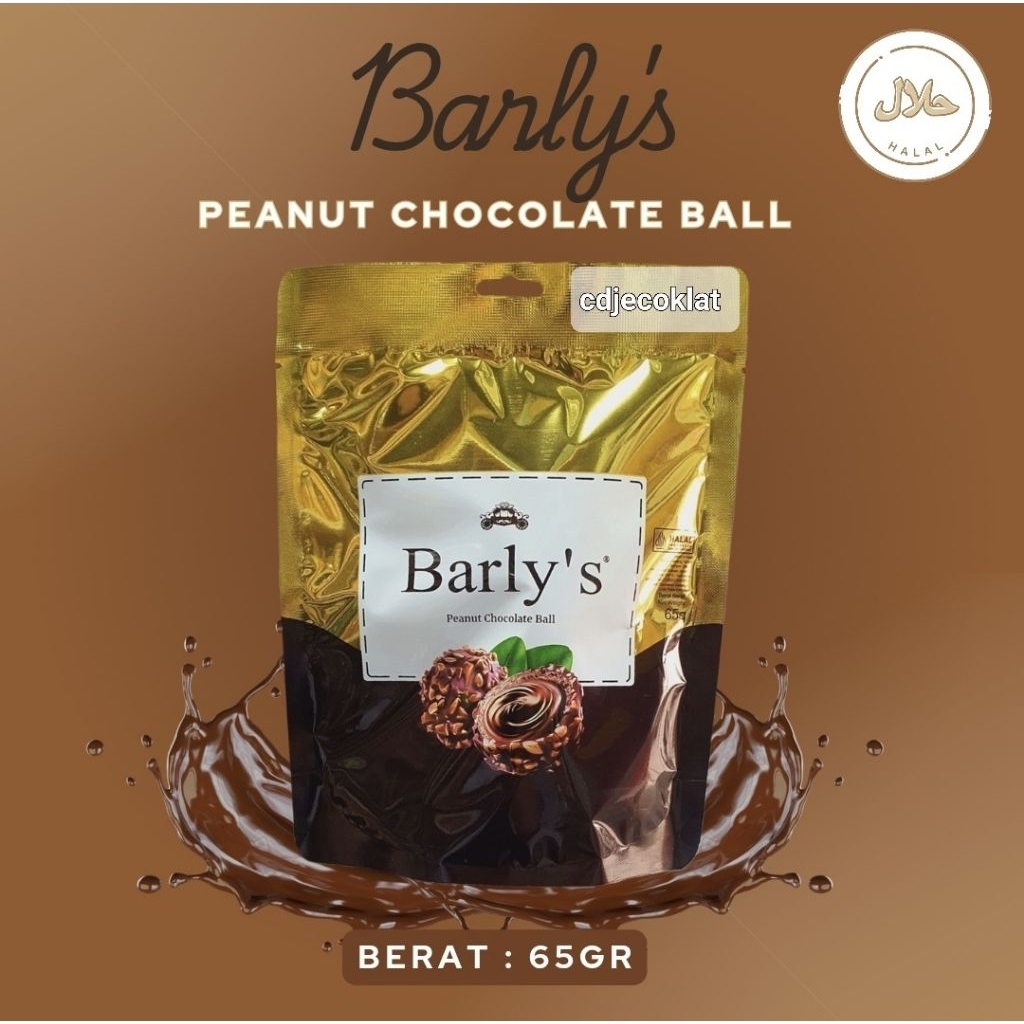 

barly's peanut chocolate ball 65gr