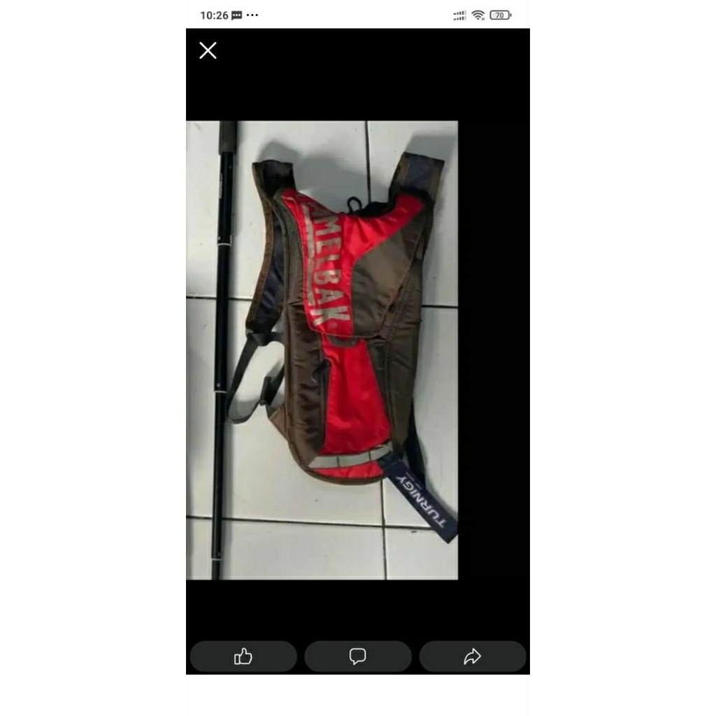 tas Camelbak trail run