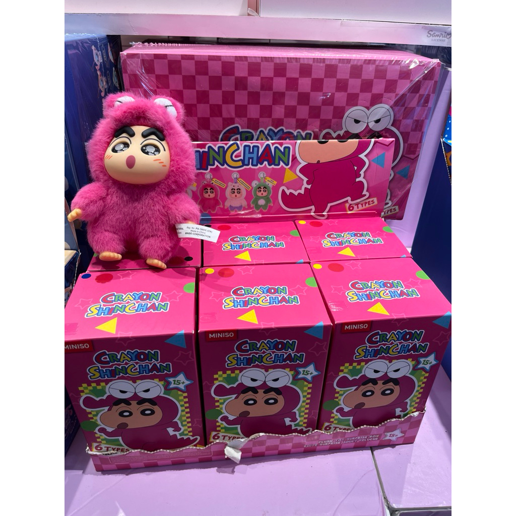 Blind Box Ganci Shinchan Pink Box
