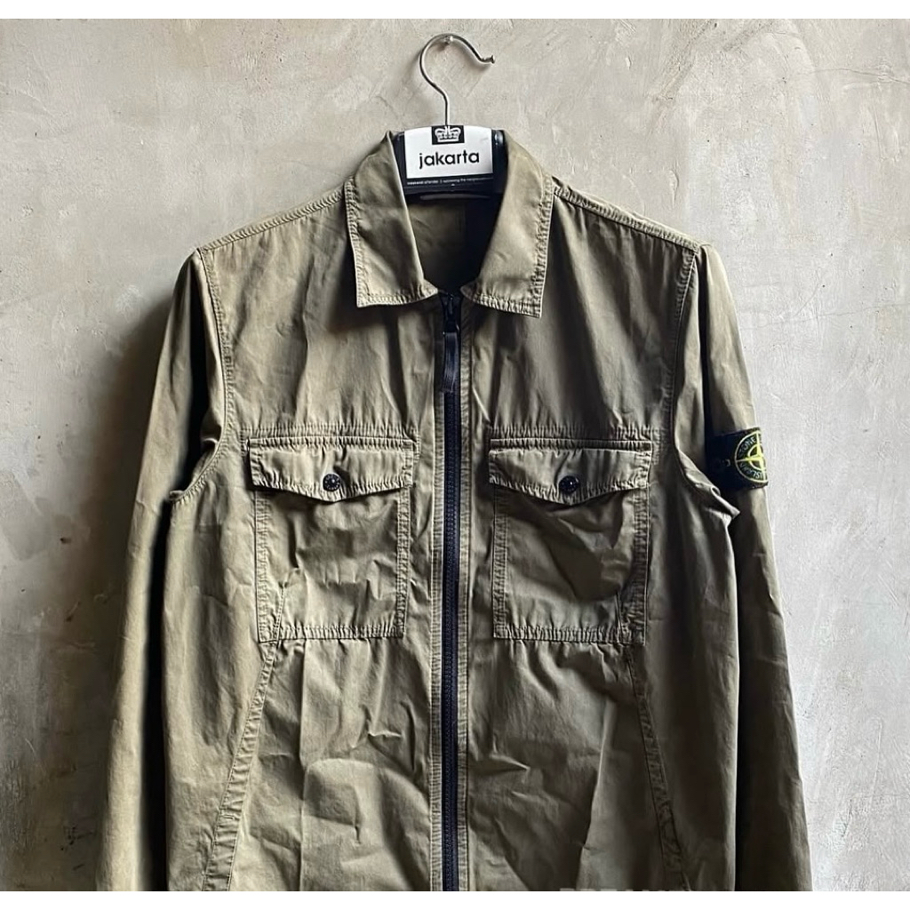 Overshirt Stone Island Olive