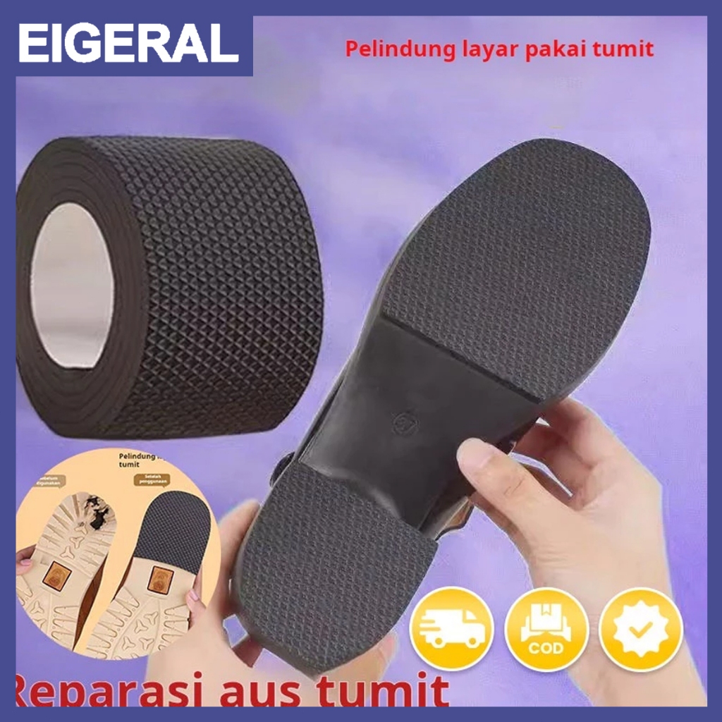 Stiker sol sepatu anti selip sol tendon tahan aus sepatu kulit hak tinggi perekat diri lembaran anti