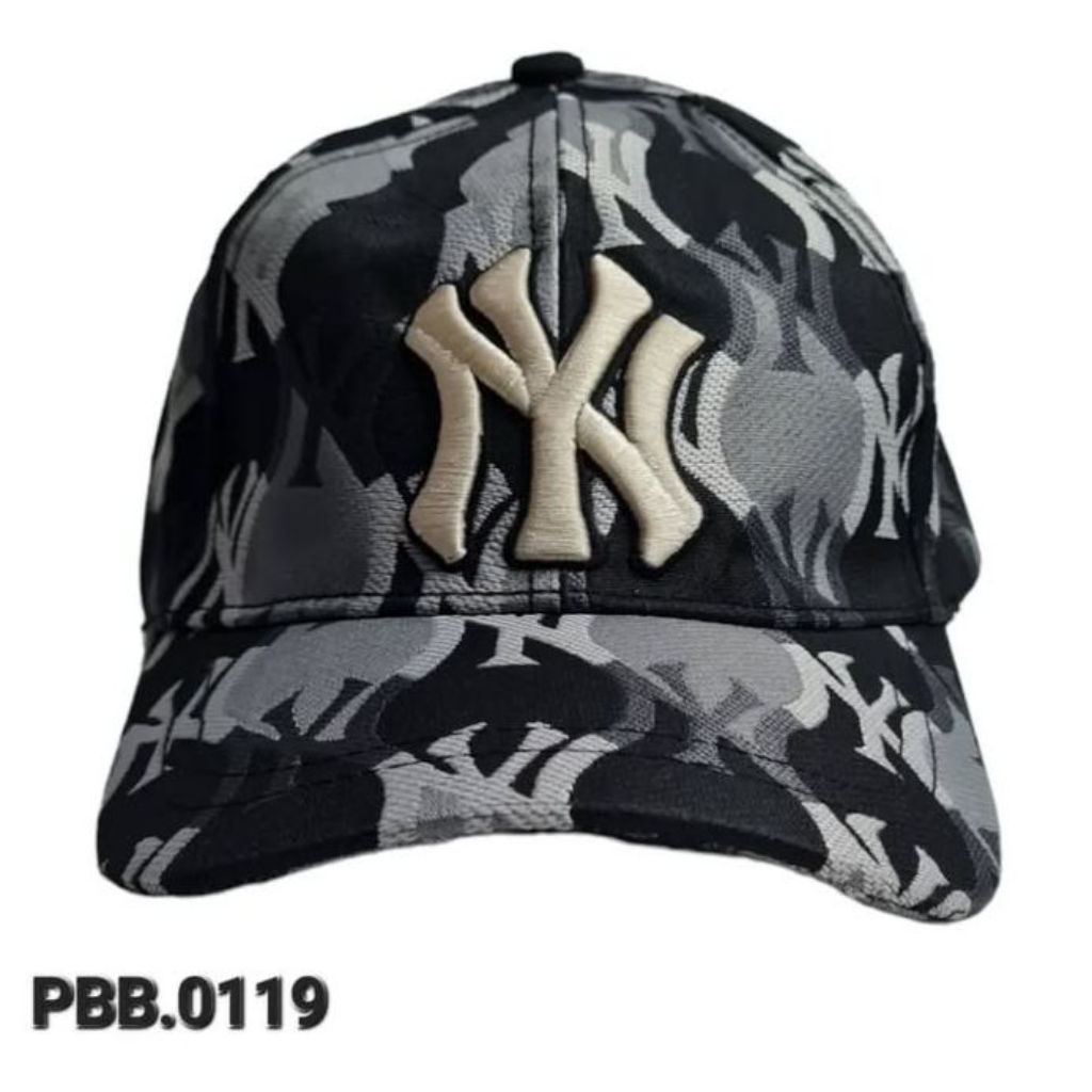 Topi Baseball NY MLB Import Blue Black
