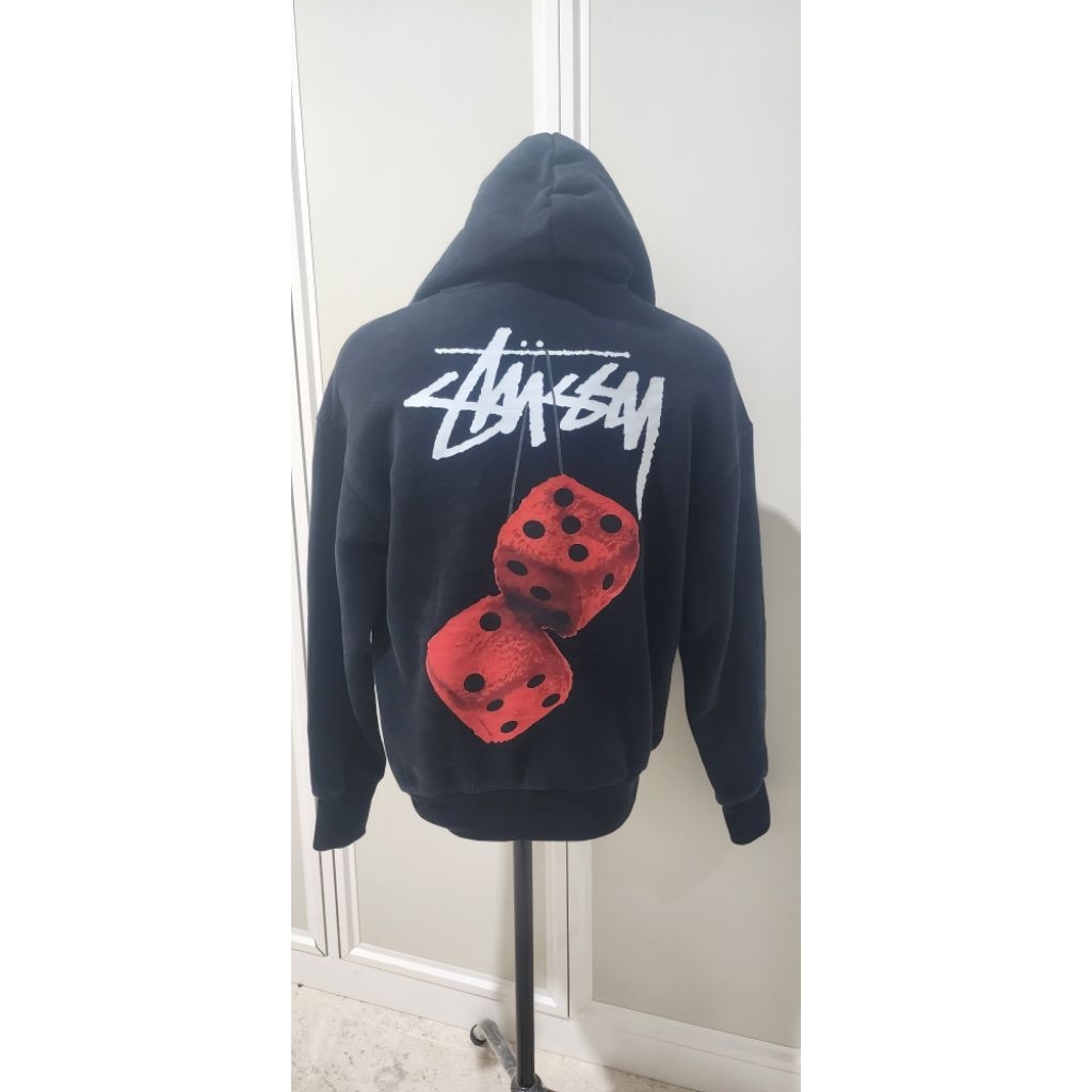 Hoodie Stussy Dadu Merah