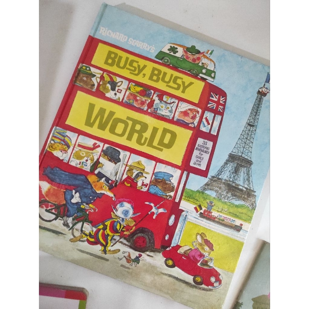 preloved busy busy world by Richard scarry's