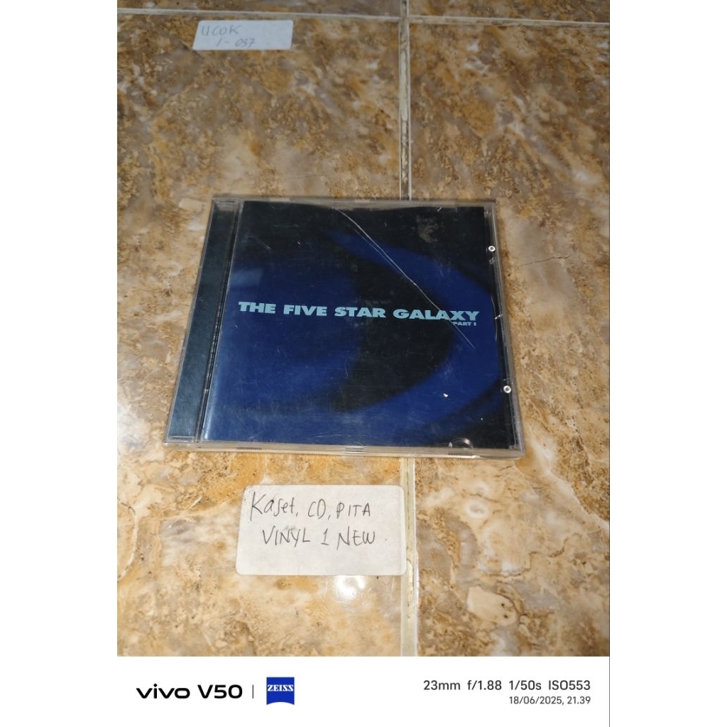 Kaset CD The five star Galaxy Part I