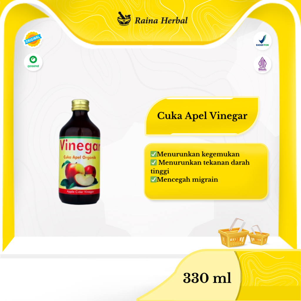 Cuka Apel Vinegar 330ml