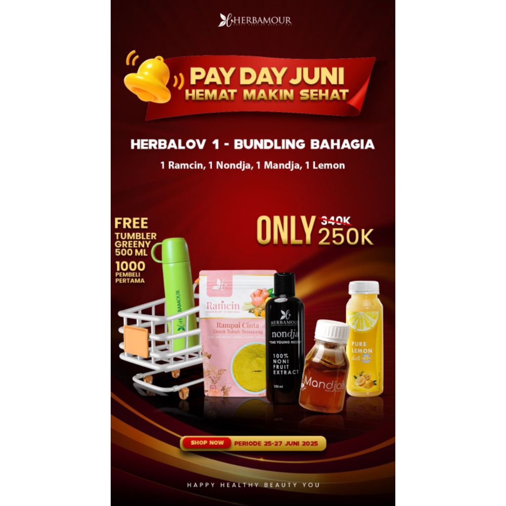 

HERBALOV - Paket Bundling Bahagia