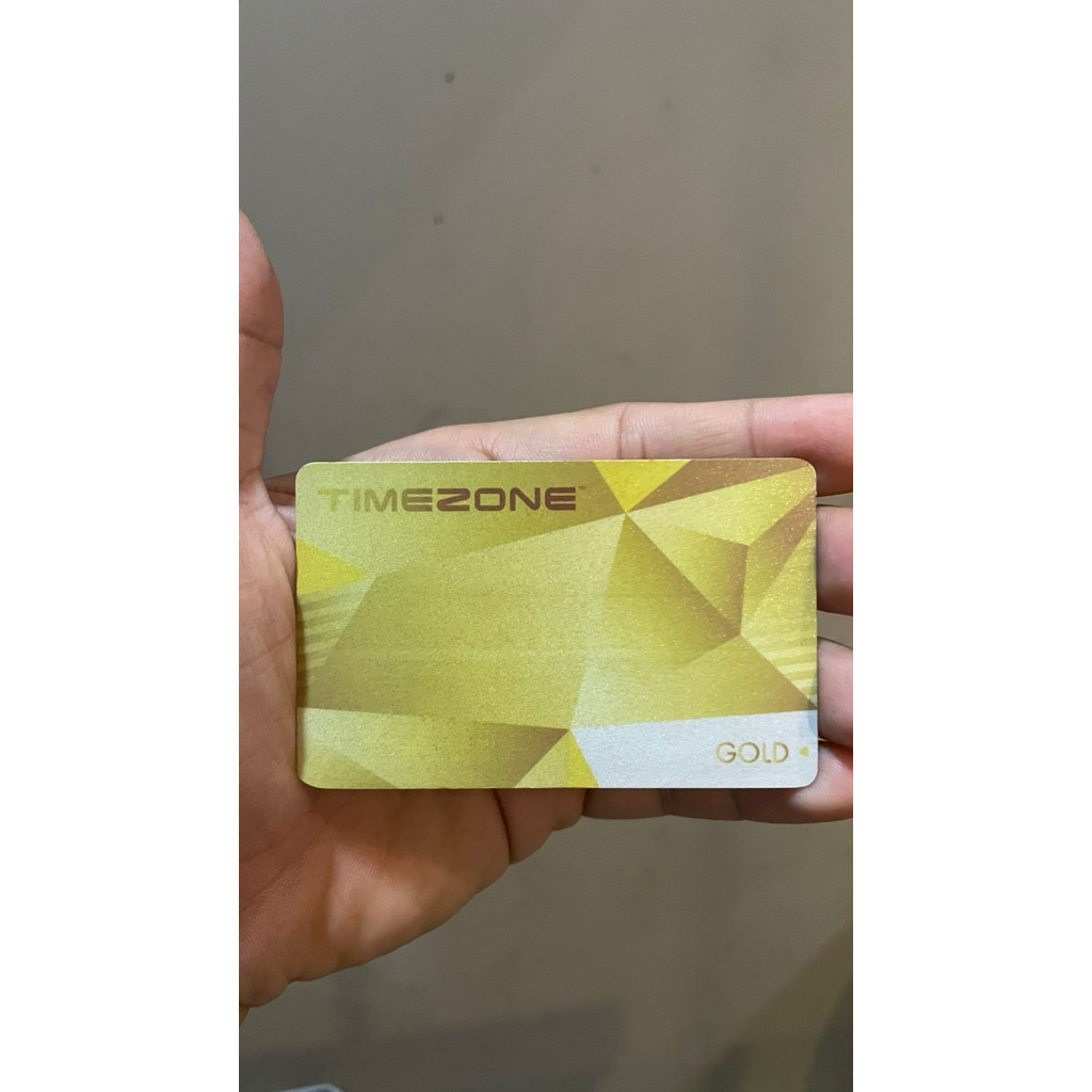 TIMEZONE CARD GOLD