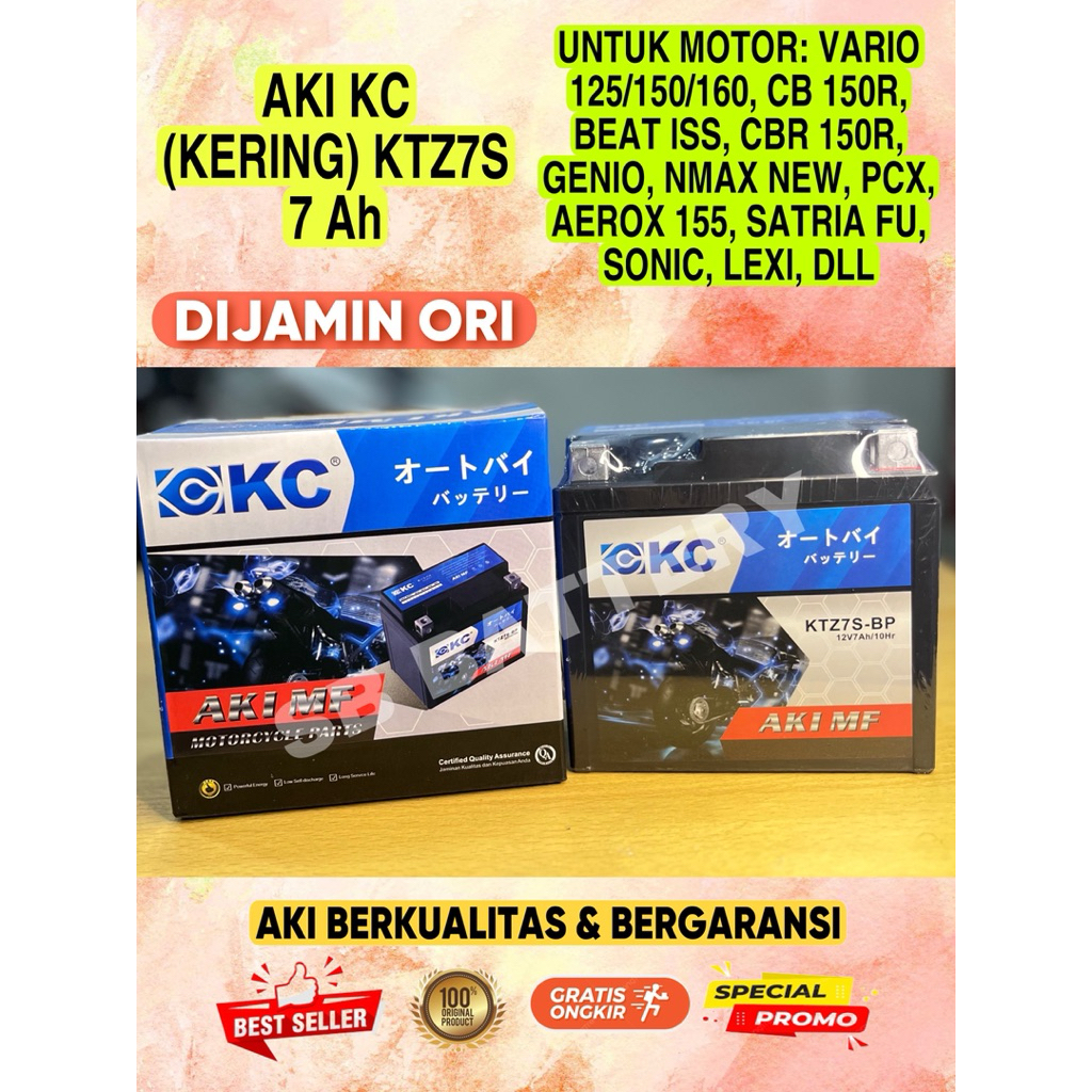 AKI MOTOR KC KERING (KTZ7S) VARIO SATRIA FU PCX BEAT ESP ISS SCOOPY DLL