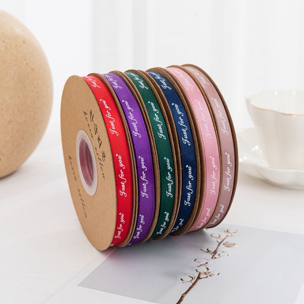 

[10075] (1 RoLL) Tali Pita 1 cm Just For You 33 Yard | Tali Pita Buket Just For You 1 cm