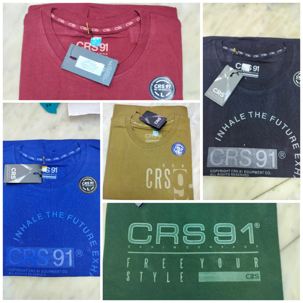 Kaos CRS 91 / Kaos Pria distro / Kaos oblong pria terbaru / kaos CRS basic / kaos CRS 91 ORIGINAL