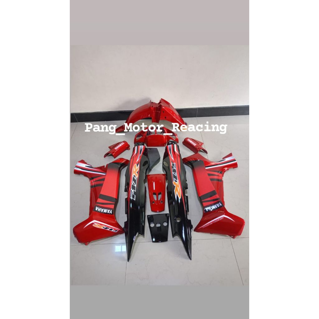 Body set FIZ R Spesial Edition Merah Hitam Body fulset Fiz r SE Merah