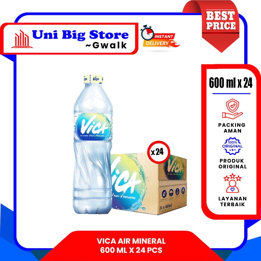 

VICA AIR MINERAL DUS - (600 ml x 24 pcs)