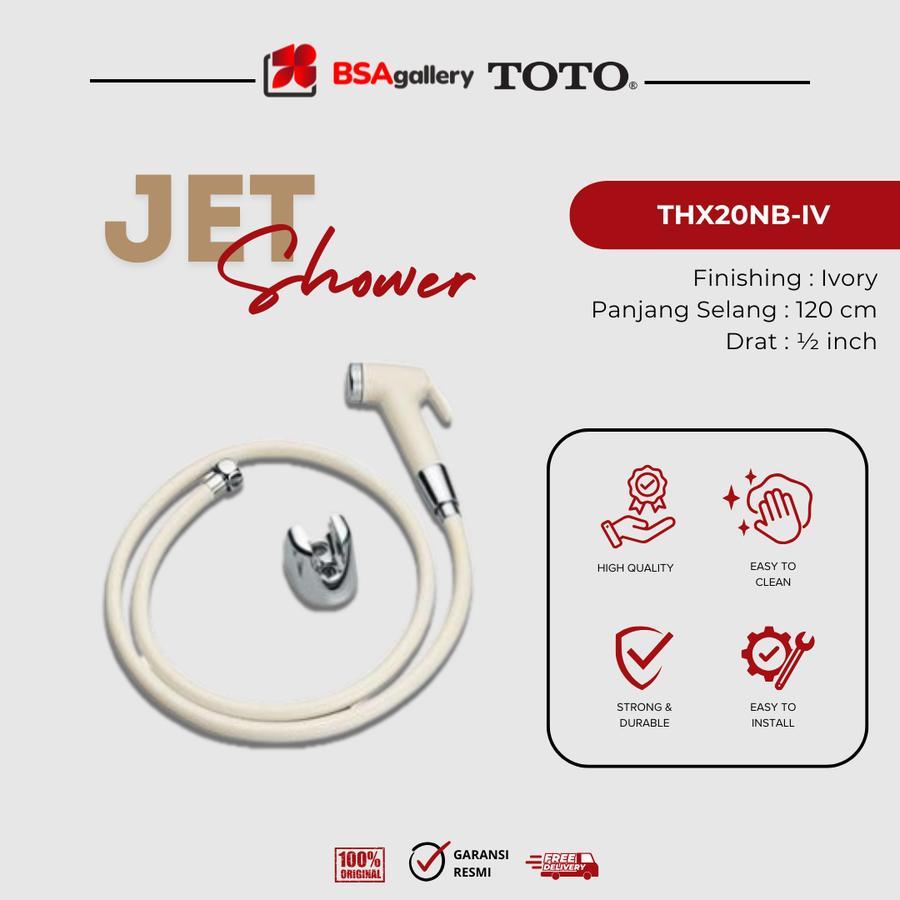 JET SHOWER TOTO THX20NB-PIV / JET WASHER TOTO ORIGINAL PASTEL IVORY