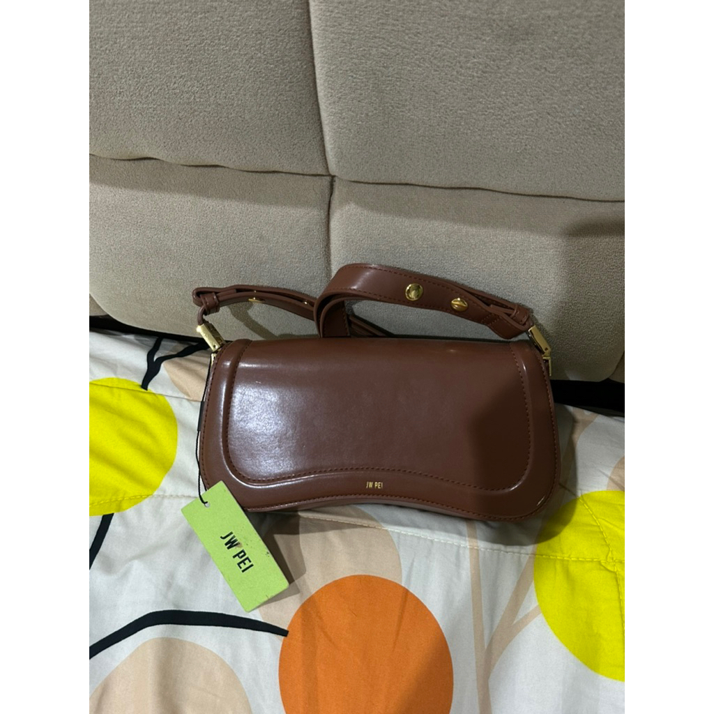 JW PEI Joy Bag Brown [Preloved ORI] Incl Tag + Dustbag