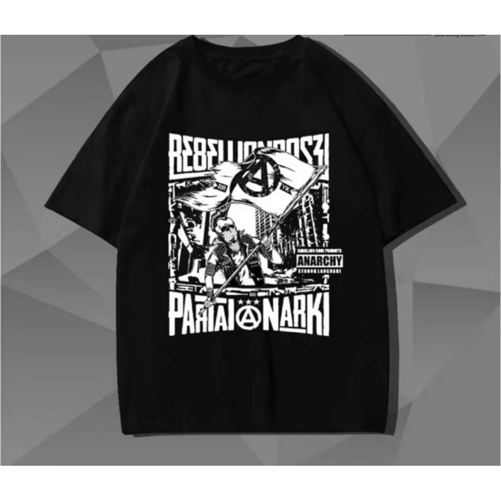 Kaos Rebellion rose cuttingan BOXY