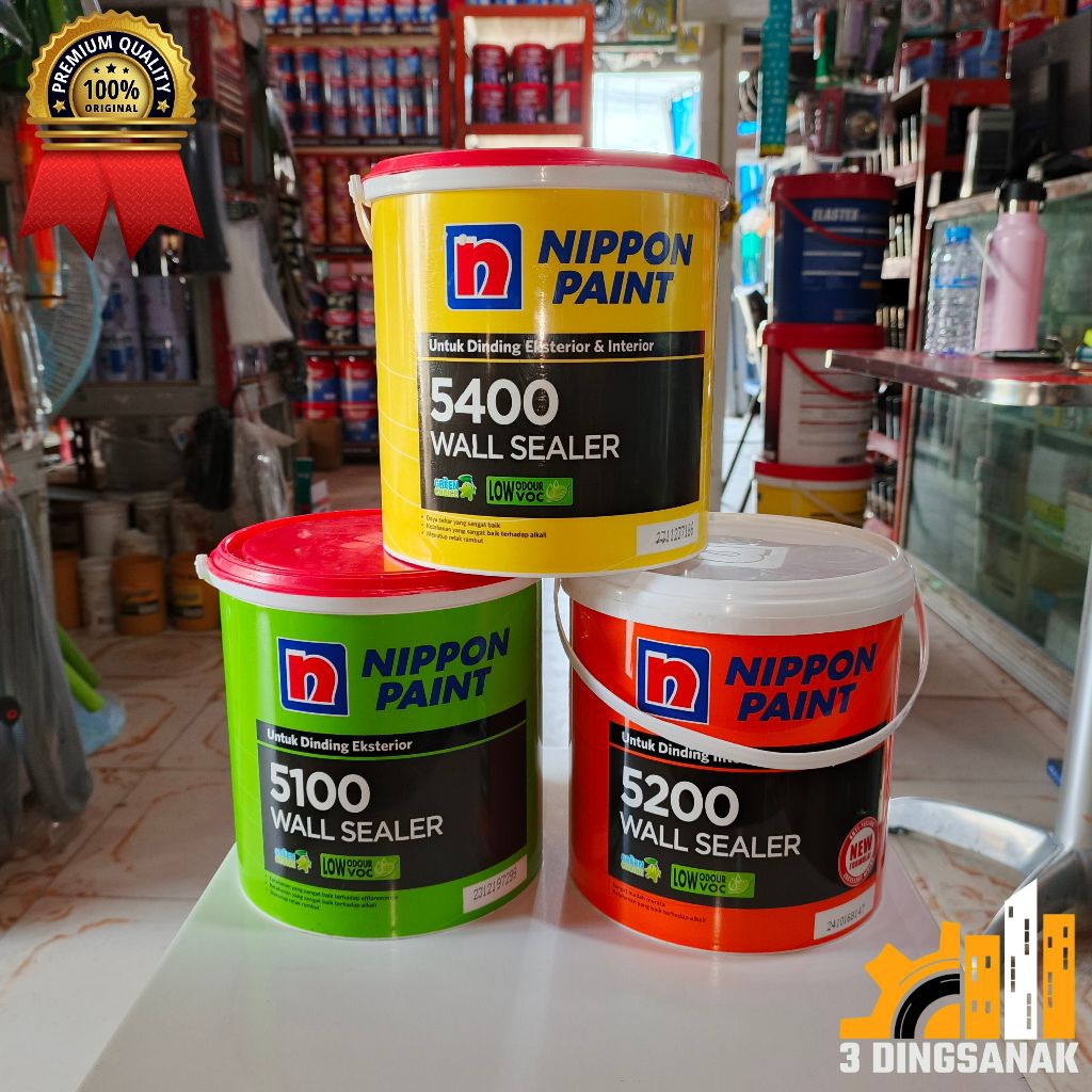 WALL SEALER NIPPON PAINT CAT DASAR TEMBOK LUAR DAN DALAM