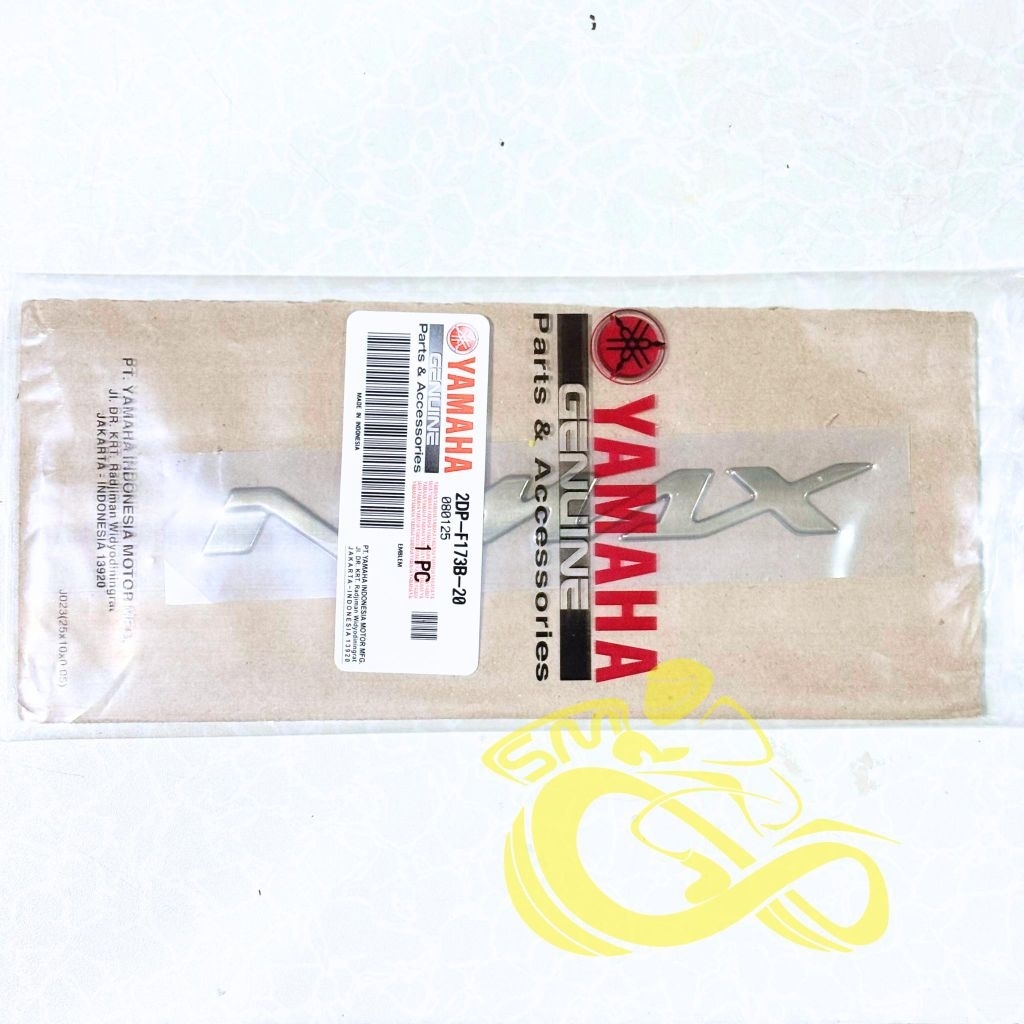 EMBLEM LOGO YAMAHA NMAX OLD ORIGINAL YAMAHA GOLD